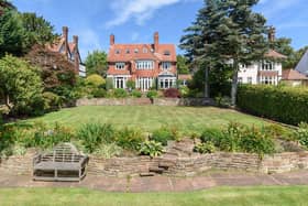 The beautiful house is found on the enviable Montagu Avenue in Gosforth.