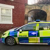 Police cordon in Hexham