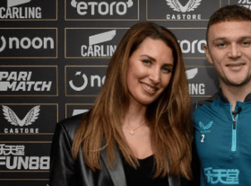 Charlotte and Kieran Trippier