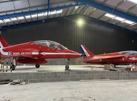 The two aircraft will be up for public auction on February 3. 