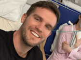 Gaz Beadle’s wife Emma is currently in hospital recovering from a collapsed lung.
