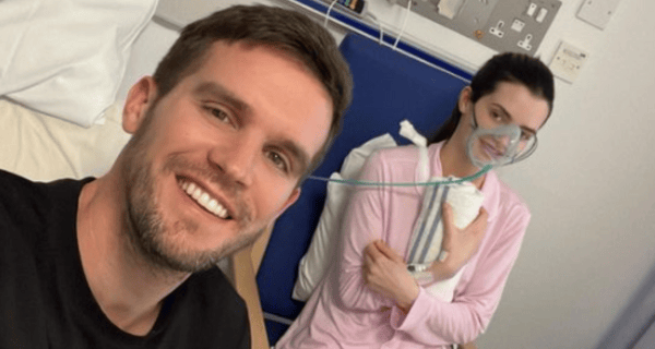 Gaz Beadle’s wife Emma is currently in hospital recovering from a collapsed lung.