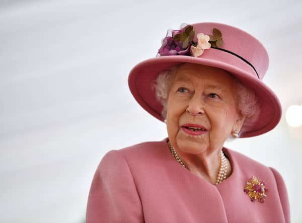 The late Queen Elizabeth II. 
