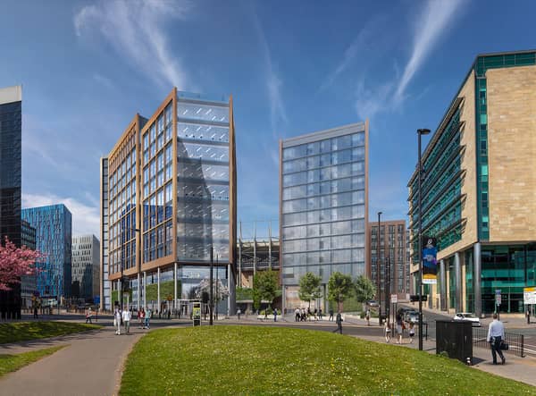 Plans for a £120m transformation of Strawberry Place, next to St James’ Park.