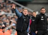 Newcastle United head coach Eddie Howe. (Photo by Stu Forster/Getty Images)