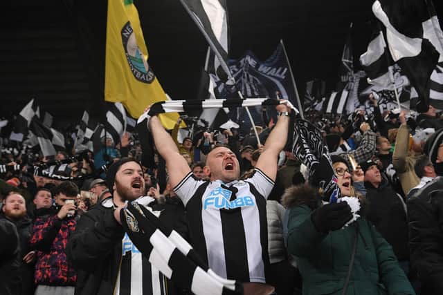 It was party city on Tuesday night as Newcastle booked their place at Wembley (Image: Getty Images)