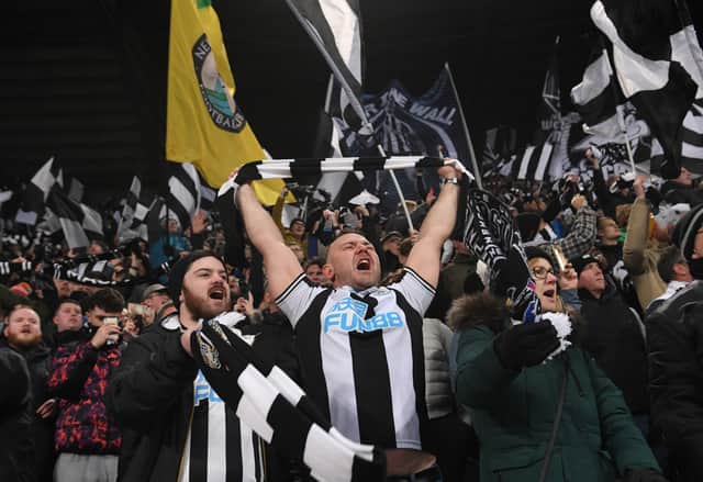 It was party city on Tuesday night as Newcastle booked their place at Wembley (Image: Getty Images)