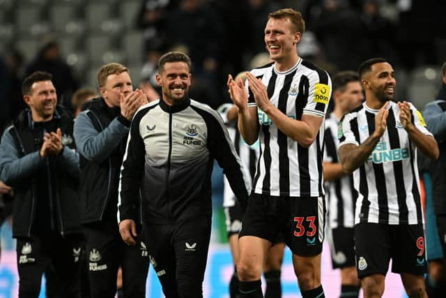 Dan Burn always blasts a bit of Sam Fender when arriving at St. James’ Park