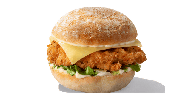 Mayo Crispy Chicken Ciabatta Roll from Greggs