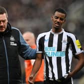 Newcastle United striker Alexander Isak. (Photo by Stu Forster/Getty Images)