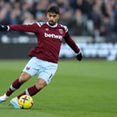 West Ham United attacking midfielder Lucas Paqueta. (Photo by Julian Finney/Getty Images)
