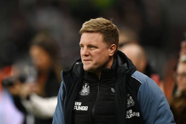 Newcastle United’s predicted starting XI to face West Ham.  (Photo by Gareth Copley/Getty Images)