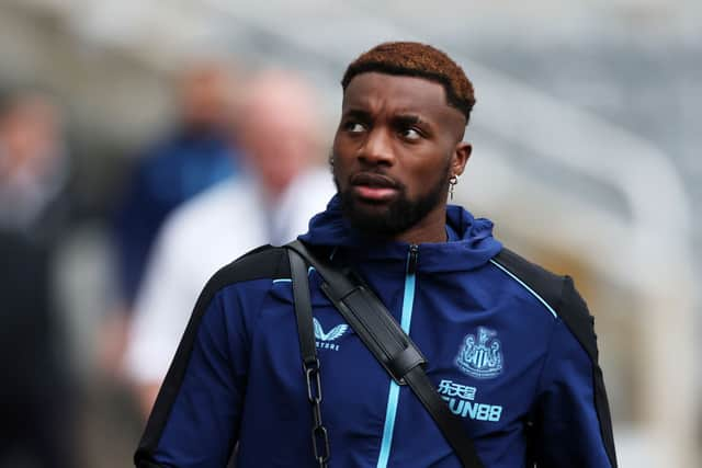 Newcastle United winger Allan Saint-Maximin. (Photo by Ian MacNicol/Getty Images)