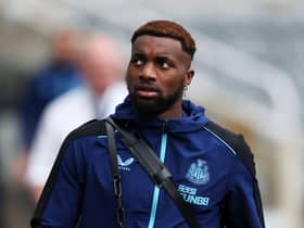 Newcastle United winger Allan Saint-Maximin. (Photo by Ian MacNicol/Getty Images)