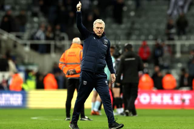 West Ham United boss David Moyes. (Photo by Ian MacNicol/Getty Images)