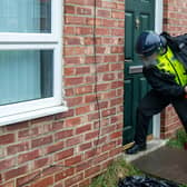 Police raided the house earlier this week