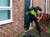 Police raided the house earlier this week