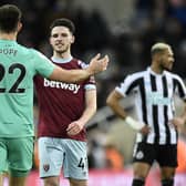 Declan Rice was the star of the West Ham show at Newcastle last weekend (Image: Getty Images)