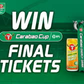 Answer the question below to win a pair of tickets to the Carabao Cup final