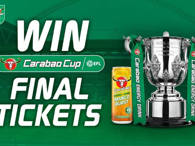 Answer the question below to win a pair of tickets to the Carabao Cup final