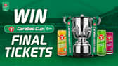 Answer the question below to win a pair of tickets to the Carabao Cup final