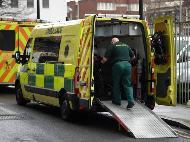 Ambulance wait times were down by more than an hour in January compared to December 2022.