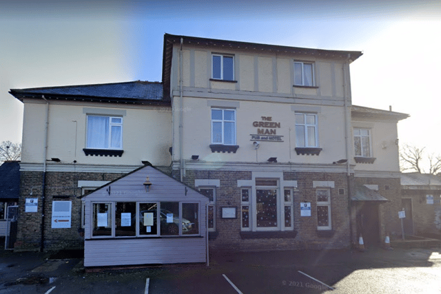 The Green Man pub in Wembley is a short walk from the stadium (Image: Google Streetview)