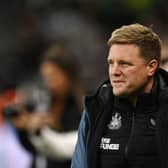 Newcastle United head coach Eddie Howe.  (Photo by Gareth Copley/Getty Images)