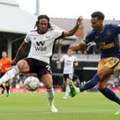 Former Newcastle United defender Kevin Mbabu.  (Photo by Henry Browne/Getty Images)