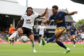 Former Newcastle United defender Kevin Mbabu.  (Photo by Henry Browne/Getty Images)