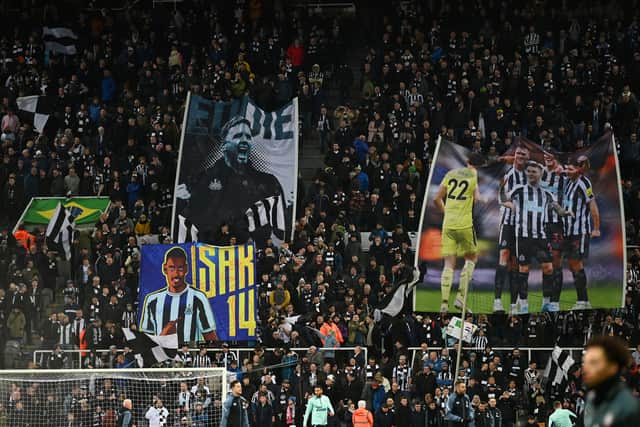 Wor Flags are putting on a display at Wembley Stadium (Image: Getty Images)