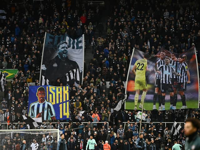 Wor Flags are putting on a display at Wembley Stadium (Image: Getty Images)