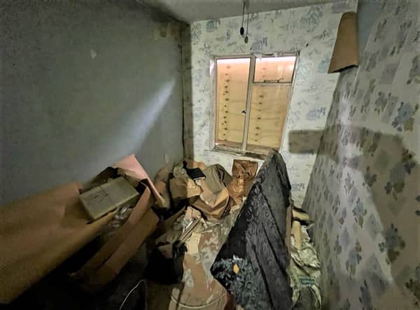  The terraced house in Whitnash Grove, Coventry could easily be a smart family home but for one major snag  the property has suffered from extensive fire damage inside