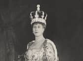 Queen Mary wearing the crown which will be used during the coronation in May (Photo: Royal Family)