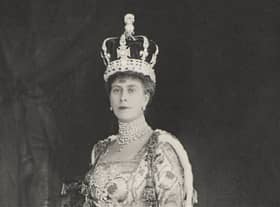 Queen Mary wearing the crown which will be used during the coronation in May (Photo: Royal Family)