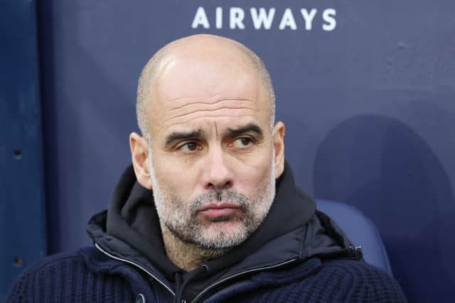 Pep Guardiola said his Manchester City players are more focused following a bad run of form. Credit: Getty.