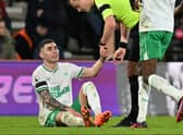 Newcastle forward Miguel Almiron. Picture: GLYN KIRK/AFP via Getty Images