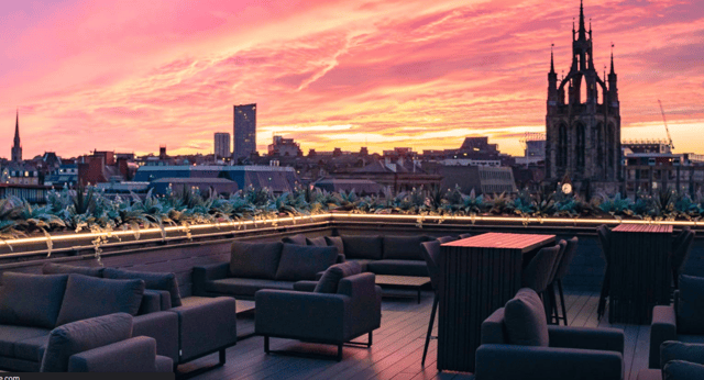 Above’s stunning terrace