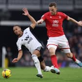 Chris Wood left Newcastle United in January to join Nottingham Forest. (Photo by Richard Heathcote/Getty Images)