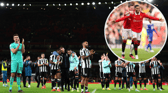 Newcastle United face Manchester United on Sunday. 