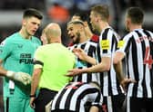 Newcastle United goalkeeper Nick Pope. (Photo by OLI SCARFF/AFP via Getty Images)