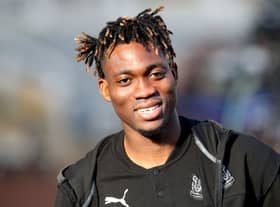 Former Newcastle footballer Christian Atsu in 2019