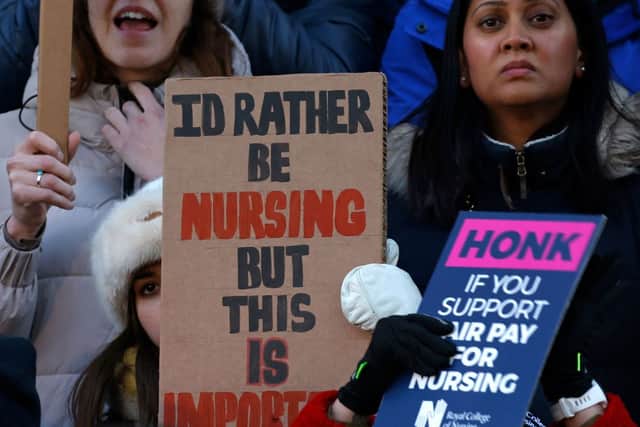 Nurses and Ambulance workers are also in the midst of pay disputes 