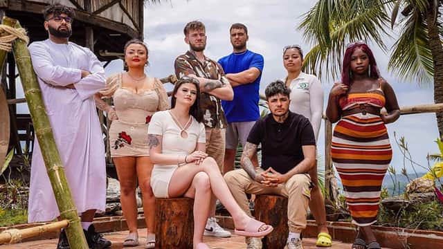 Go Hard or Go Home contestants, including Geordie Shore star Faith Mullen.