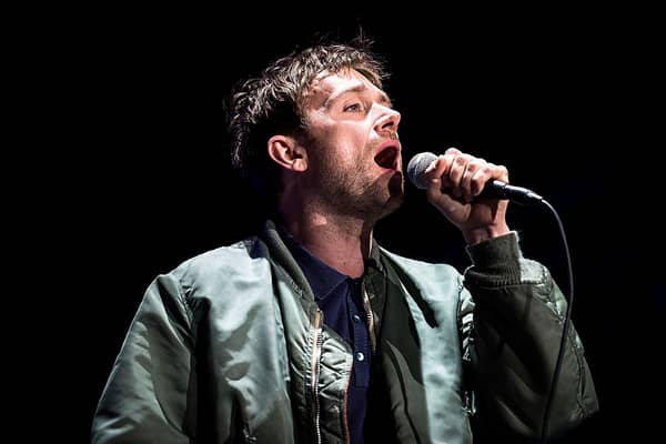 Damon Albarn of the band Blur