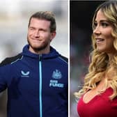 Loris Karius and Diletta Leotta.