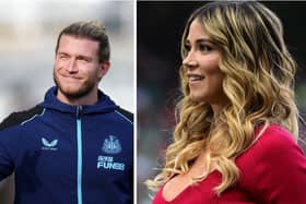 Loris Karius and Diletta Leotta.