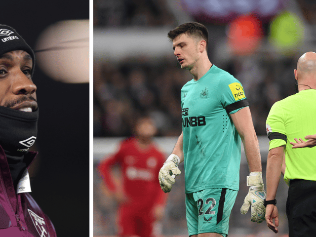 Michail Antonio said Nick Pope should have just conceded a third goal (Image: Getty Images)