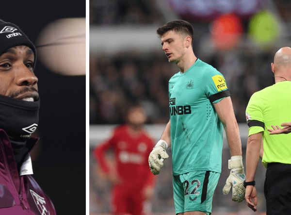 Michail Antonio said Nick Pope should have just conceded a third goal (Image: Getty Images)