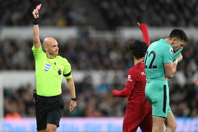 Nick Pope won’t feature in the Carabao Cup final after picking up a red card last weekend (Image: Getty Images) 